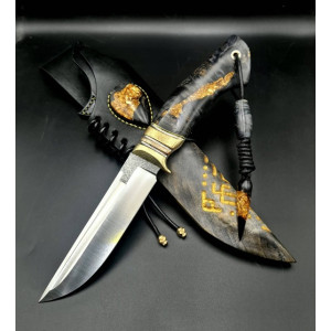 СВАРГА авторський ніж ручної роботи Павла Гончаренка, сталь N690™, 61 HRC. Photo 2